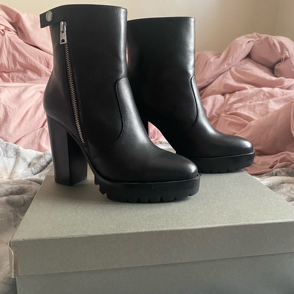 All Saints Ana Crust Calf Boots 